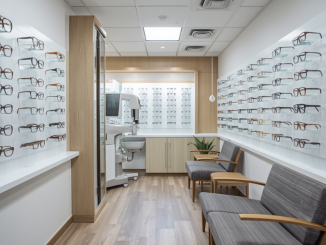 Inside of optometry office
