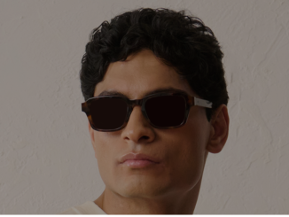 Man wearing sunglasses
